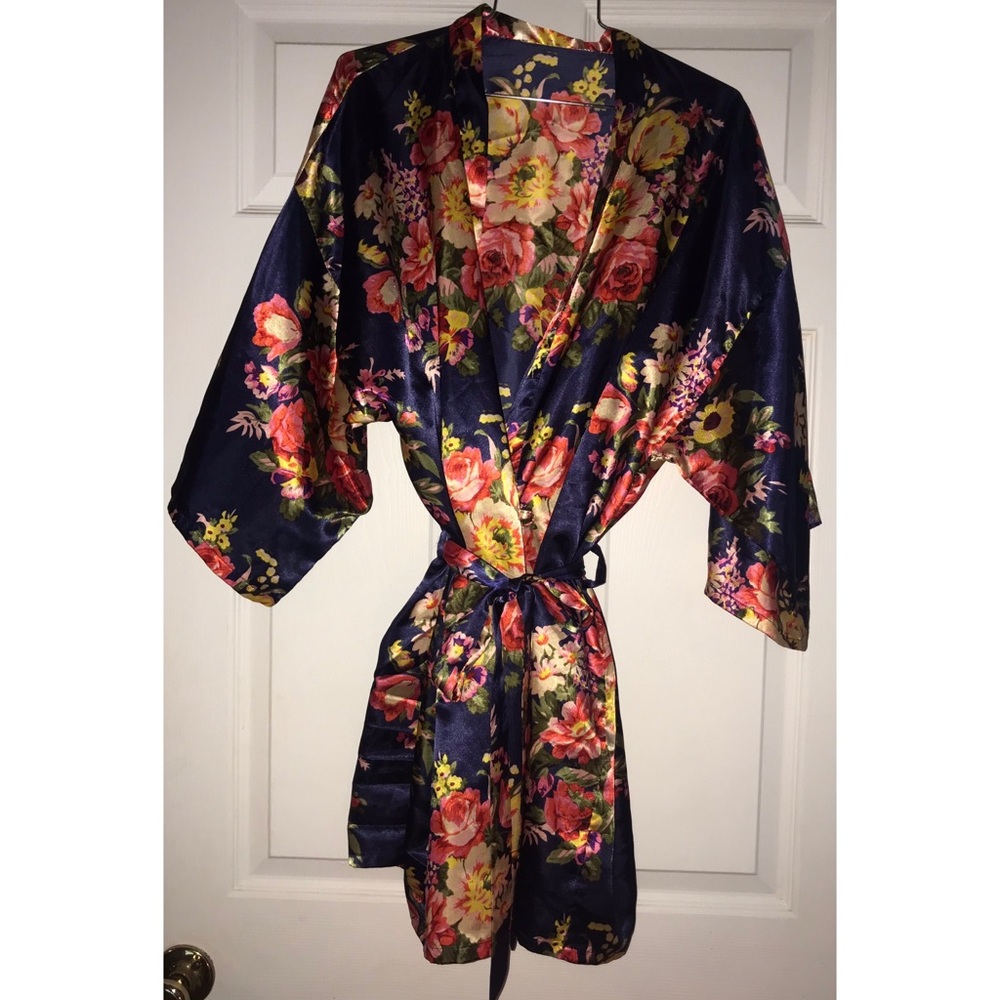 Silk robe